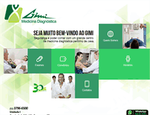 Tablet Screenshot of gimidiagnostico.com.br